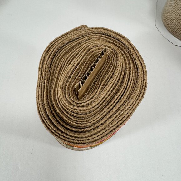 Lot Ribbon Fall Autumn Pumpkins Burlap Harvest - Picture 9 of 16